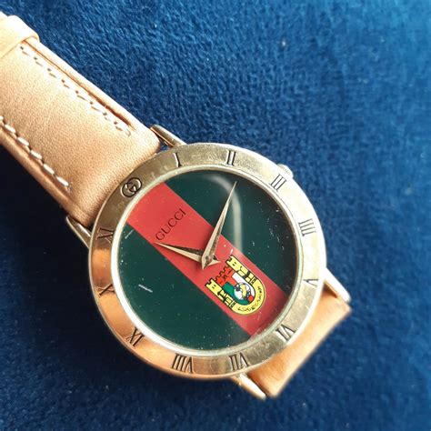 gucci quartz watch red and green real or fake|genuine Gucci watch bands.